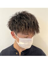 メンズデザイン シャビ(Men's design Shabbi) マッシュ×ツイストパーマ