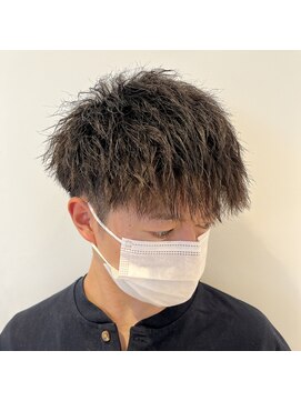 メンズデザイン シャビ(Men's design Shabbi) マッシュ×ツイストパーマ