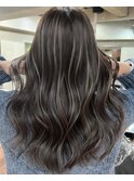 イルミナカラーハイライトグラデーションカラーベージュカラー