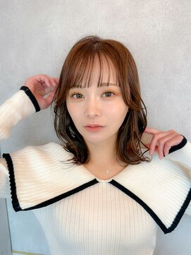 シーシンジュク 新宿南口(Sea shinjuku) 大人ガーリー×ブリーチなし◎前髪/顔周り×韓国ロング[新宿]