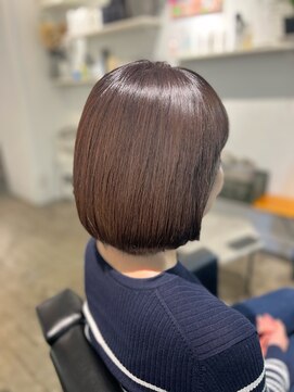 ツムグ 代官山店(TUMUGU) 30代40代50代ダークアッシュアッシュブラック透明感白髪ぼかし