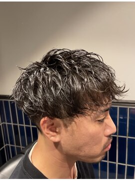 アントレース 東池袋店(UNTRACE) ダウンバング スパイラルパーマ【メンズ/バーバー/理容室】