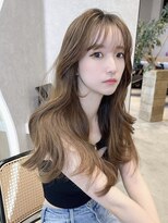 アース コアフュールボーテ 東松山店(EARTH coiffure beaute)&nbsp;ミルクティーベージュ_ミルクティーピンクレ_ベージュカラー