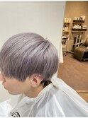 ホワイトシルバーカラー