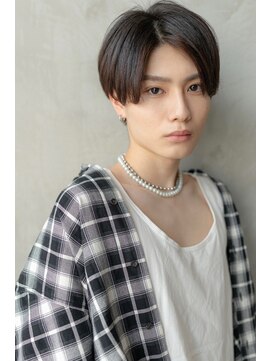 ハバナ 渋谷(HAVANA) アッシュブラック/ニュアンスパーマ/刈り上げ/ツーブロック