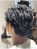 ショートレイヤーパーマ