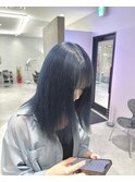 ブルーブラックシアーカラー成増地下鉄成増大山