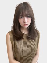 ユーフォリア 新宿通り(Euphoria) レイヤーロング美髪くびれワンカールシルキーグレージュ