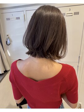 ステラバイケンジ(STELLA by KENJE) 大人綺麗ボブ/藤沢/髪質改善縮毛矯正/ショート/脱白髪染め透明感