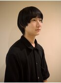 【ヤベハルカ】ユニセックス　マッシュショート　ウルフ
