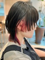 フリップビーアヴェダ(FLIP B AVEDA) 本八幡×インナーカラー×赤