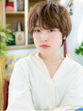 カバーヘア ブリス 戸田公園西口店(COVER HAIR bliss) ハイライトくせ毛風くすみカラーマッシュc6戸田公園20代30代40代