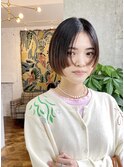 切りっぱなしボブ/ミニボブ