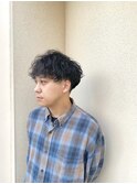 ラフに決まるランダムなスパイラルパーマ