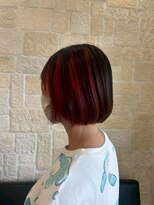 ヴァン カウンシル 川口店(VAN COUNCIL)&nbsp;ピンクボブインナーカラー【東川口　インナーカラー】