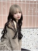 グラデーションルーツカラー　ふじゆー