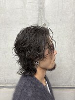 オーシャントーキョー ホワイト 原宿(OCEAN TOKYO WHITE)&nbsp;メンズ緩めパーマサーフカール