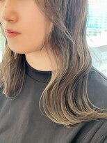 ルページ 千葉(lpage)&nbsp;髪質改善/顔周りレイヤーカット/グレージュ[千葉/千葉駅]