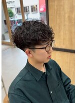 メンズギフト(men's GIFT)&nbsp;シャドウパーマメンズパーマ刈り上げ骨格矯正カット