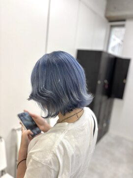 ディジョン(Dijon) 韓国顔まわりレイヤーカットグレージュオリーブベージュブラウン