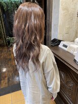 ヘアー クリエイト カルバリ(HAIR CREATE Calbari)&nbsp;ハイライトベージュブラウン×ロングレイヤー