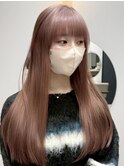 ブリーチハイライト髪質改善ダブルカラーレイヤーカット