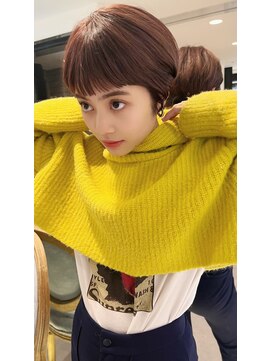 ミモザワークス(Mimosa Works) ミヤザキスタイル 20代30代40代 黒髪刈り上げハンサ ムショート