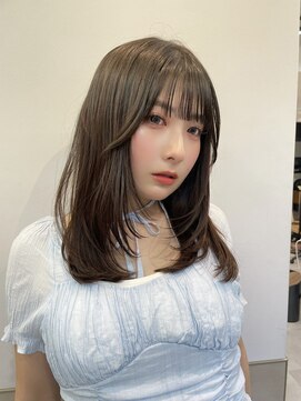 サンド 銀座(sand) 顔周りザクザクのミディアムレイヤー◎