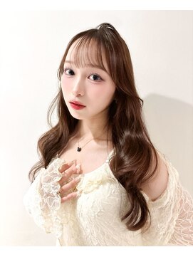 ジーナ 名駅(XENA.) 《haru》ダブルカラー/髪質改善/レイヤーカット/透明感ベージュ