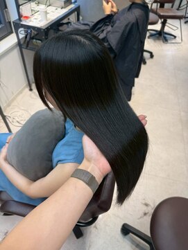 ザシェノンウメダ(THA CHAINON UMEDA) 着物ヘア/大人ガーリー/ダークアッシュ/似合わせカット/心斎橋