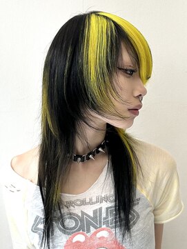 ココ 原宿(KOKO) *シャギーレイヤーハイレイヤーカットデザインカラー