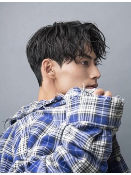 アストラ(ASTRA) MEN’S HAIR/波巻きツイストスパイラル/リバースセンターパート