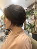 【大人カラー☆】自然派カラー＋プレックストリートメント＋レゾ＋カット