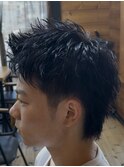 【メンズスタイル】　スパイキーウルフ