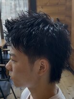 ヘアーアンドビューティー ザ ビー(Hair & Beauty the B)&nbsp;【メンズスタイル】　スパイキーウルフ