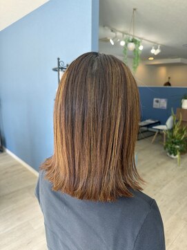リープ(leap hair) パツっとロブ
