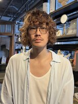 ステップボーンカットオオサカ(STEP BONE CUT OSAKA Via TICK-TOCK)&nbsp;大人の色気カーリーミディアム/大阪梅田