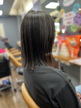 リッツファミリーズ ニコ本原店(RIT FAMILY Z) グレージュレイヤーボブ