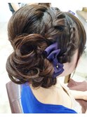 ★可愛い編み込みスタイル☆
