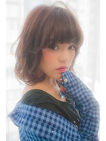 クラン(clan)&nbsp;clan<重めバング×ナチュラルウェーブボブ>