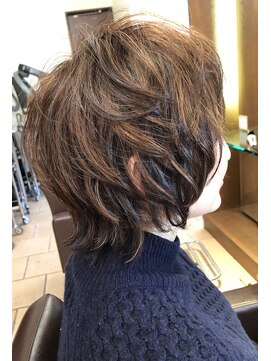 ネオリーブクレア 綱島店(Neolive Krea) 髪質改善/ニュアンスパーマ/ショートボブ/大人ショート/綱島