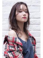 シエナ 渋谷(Siena)&nbsp;siena ウォームブラウン×シースルーバング