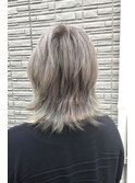 ★★ホワイトグレージュヘアカラーウルフ★★【SOMEBRIDGE亀有】
