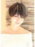 【３０代４０代５０代】大人女子のマッシュショート