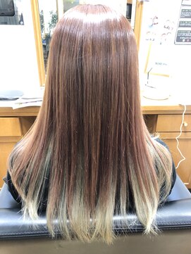 ヘアーメイクエアーセントラーレ(HAIR MAKE air Zentrale) ハーフandハーフ