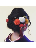 ヘアーデザイン ピニック(hair design P2C)&nbsp;成人式スタイル　2020