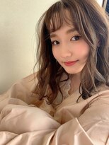 ボタニウム バイ アールサロン(BOTANIUM by RrSALON)&nbsp;ゆるふわベージュカラー☆ガーリーミディ☆AMU