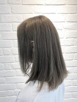 デイジー インデックスヘア 大島店(DAISY index hair) ”DAISY大島店”ハイライト オリーブカラー 小顔 レイヤーボブ