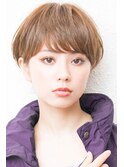前下りボブ・ ボブショート・前下りショート・ オン眉ボブ