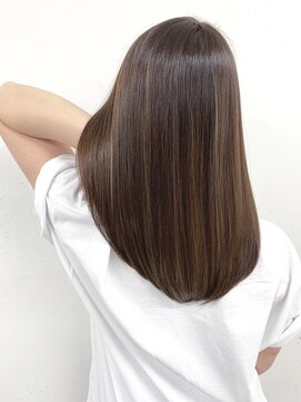 ラエティス(Laetus) 髪質改善縮毛矯正/ナチュラルハイライト×白髪染め